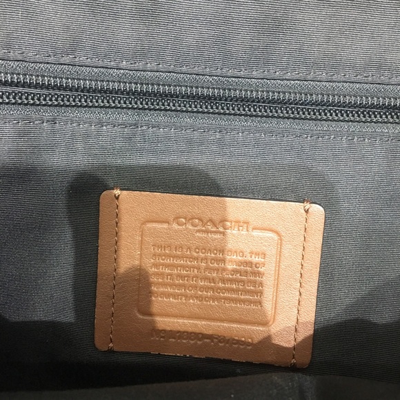 Coach Men's Leather Backpack - Picture 2 of 8